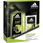 Adidas Pure Game Men deodorant sklo 75 ml + sprchový gel 250 ml dárková sada – Sleviste.cz