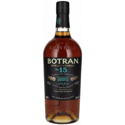 Ron Botran Anejo Reserva Sistema Solera 15y 40% 0,7 l (holá láhev) – Zboží Dáma
