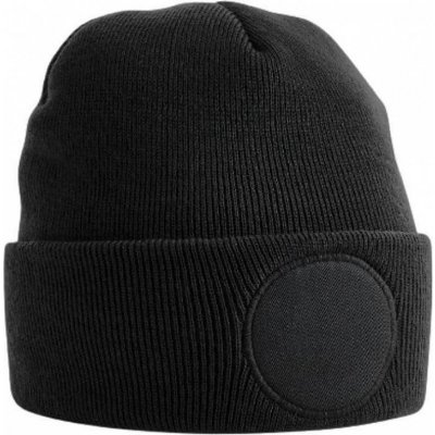 Beechfield beanie z akrylu s kruhovou plochou pro potisk či výšivku černá – Hledejceny.cz