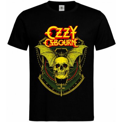 tričko Ozzy Osbourne Skull Černá – Zboží Dáma