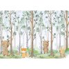 Tapety Postershop Fototapeta vliesová For kids forest animals rozměry 104x70,5 cm