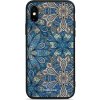 Pouzdro a kryt na mobilní telefon Apple Pouzdro Mobiwear Glossy Apple iPhone X - G038G - Modré mandala květy