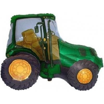 GoDan Balón foliový 60 cm Traktor zelený – Zboží Mobilmania