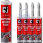 Den Braven Oxim silikon neutrální 310g černý – Zboží Mobilmania