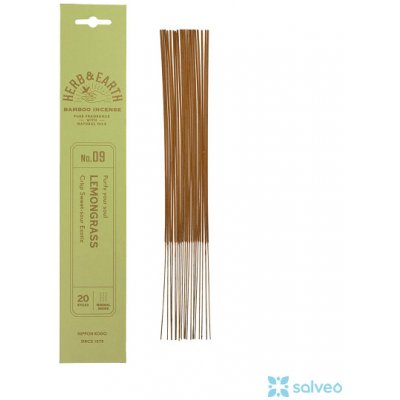 Nippon Kodo Vonné tyčinky Herb and Earth LEMONGRASS 20 ks – Hledejceny.cz