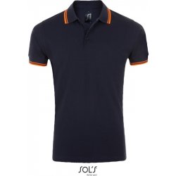 SOL's Collection polokošile Pasadena Men krátký rukáv pánská COT-250577y9501 Navy/oranžová