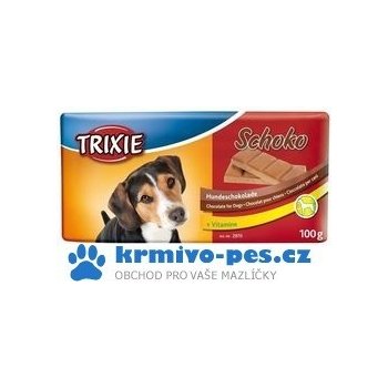 TRIXIE Milchie čokoláda s vitamíny bílá 100 g