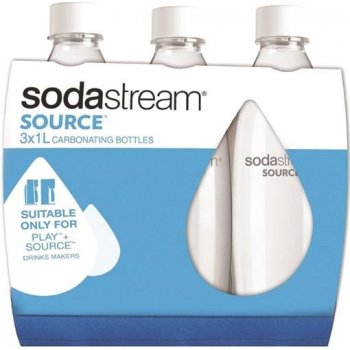 Sodastream Fuse TriPack White 1l