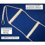 Provazový žebřík s plastovými příčkami – Zbozi.Blesk.cz