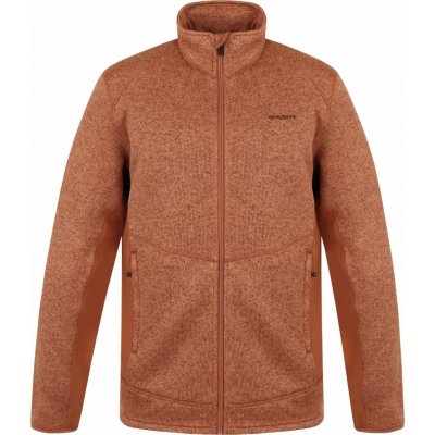 Husky pánský fleecový svetr na zip Alan brown – Hledejceny.cz