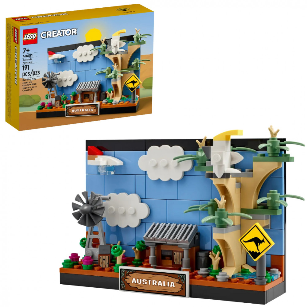 LEGO® Creator 40651 Pohlednice – Austrálie