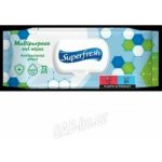 Superfresh vlhčené ubrousky antibakteriální 72 ks klip – Zboží Dáma