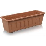 PLASTKON Truhlík Garden 40 cm hnědý – Hledejceny.cz