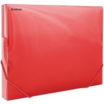 Donau A4 Desky s gumičkou Propyglass transparentní červená PP 30 mm – Hledejceny.cz