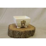Yixing keramická miska Červená 13,5 x 13 x 5 x 8,7 cm – Hledejceny.cz