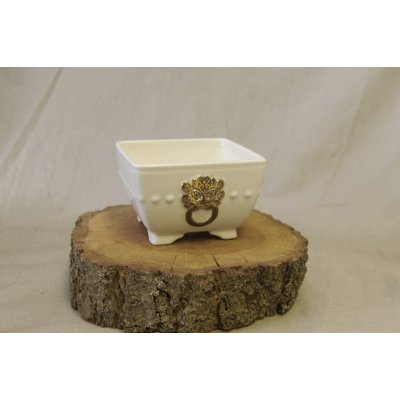 Yixing keramická miska Červená 13,5 x 13 x 5 x 8,7 cm – Hledejceny.cz