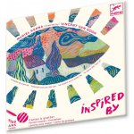 Djeco Inspirováno Van Goghem vyškrabávací obrázky – Sleviste.cz
