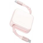 Wekome WDC-C22 výsuvný nabíjecí a datový USB-C na USB-C 1m béžový – Hledejceny.cz