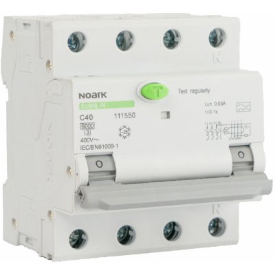 Noark Ex9NL-N 3P+N 32A/B 30mA 111533 – Hledejceny.cz