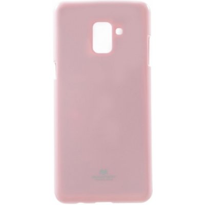 Pouzdro Mercury Goospery goospery Jelly Samsung Galaxy A8 2018 - růžové