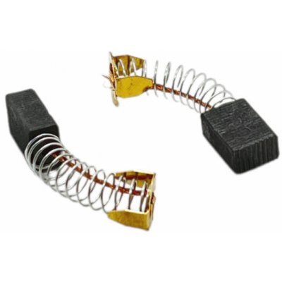 Náhradní uhlíky pro Narex 2ks, 6,3 x 10 x 15,5 mm, s pojistkou, úhlová bruská EBU 15, EZ 12, EVP 16 uhlíky do elektromotorů – Zboží Dáma