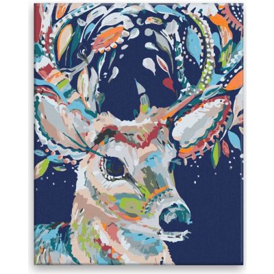 Malování podle čísel Kouzelný jelen – Zboží Mobilmania