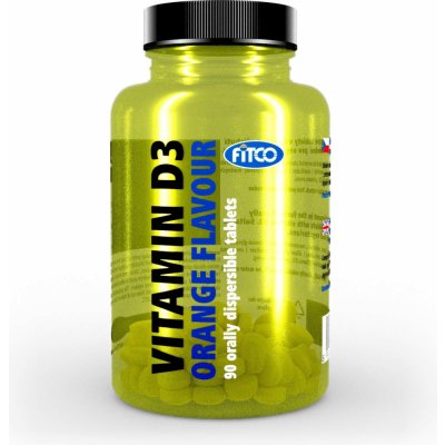 Fitco Vitamin D3 ODT 90 tablet – Zboží Mobilmania