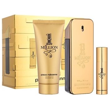 Paco Rabanne 1 Million EDT 100 ml + EDT 10 ml + sprchový gel 100 ml dárková sada