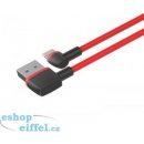 Unitek C4047RD USB - Lightning lomený (typ L), 1m, červený