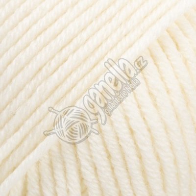 Příze Drops Merino extra fine 01 natur – Zboží Dáma