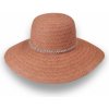 Klobouk Krumlovanka dámský letní klobouk An-23113 starorůžový