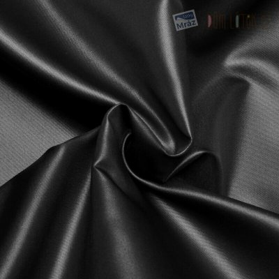 Šusťákovina s hydrofobní úpravou, černá – Sleviste.cz