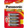 Baterie primární PANASONIC Pro Power alk AA 4ks 35049261