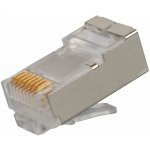 Solarix Konektor RJ45 CAT6 STP 8p8c stíněný skládaný na drát KRJS45/6SLD (11238906) – Sleviste.cz