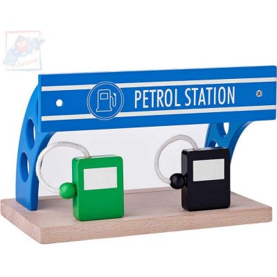 WOODY DŘEVO Čerpací stanice doplněk k vláčkodráze – Hledejceny.cz