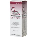 BROMHEXIN KM POR 12MG/ML POR GTT SOL 30ML – Hledejceny.cz