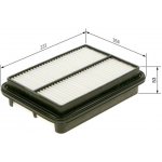 Vzduchový filtr BOSCH 1 987 429 123 – Hledejceny.cz