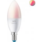 Philips WiZ LED candle B37 4.9W/40W E14 RGB 470lm Dim – Hledejceny.cz