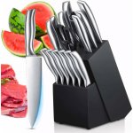 Retoo Sada nožů v bloku Retoo 16 ks – Zboží Dáma