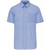 Pánská Košile Eso pánská košile s dlouhým rukávem zářivá modrá obloha