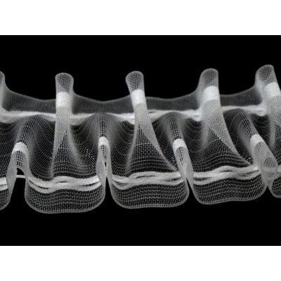 Záclonovka šíře 50 mm žabkové řasení Varianta: transparent, Balení: 50 m – Hledejceny.cz