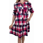 My Still Life Dámské košilové šaty MANA Růžová – Zboží Dáma