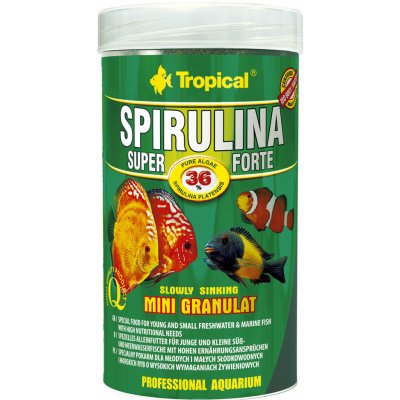 Tropical Spirulina Super Forte Mini Granulat 100 ml, 56 g – Zbozi.Blesk.cz