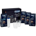 Delonghi Essential Pack & 2 sklenice Cappuccino & vodní filtr zrnková 4 x 250 g – Hledejceny.cz