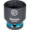 Příslušenství ke gola sadě Makita E-16215 - nástrčný klíč 1/2" velikost 27 mm square drive Impact BLACK