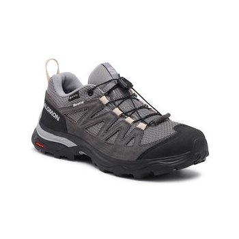 Salomon X Ward Leather GTX gull/black/ebony