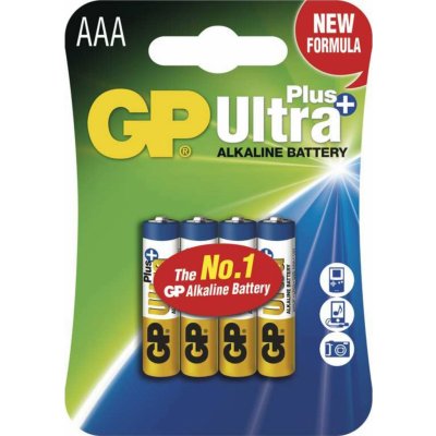 GP Ultra Plus AAA 4ks 1017114000 – Hledejceny.cz