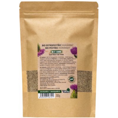Ostropestřec mletý BIO 200 g – Hledejceny.cz