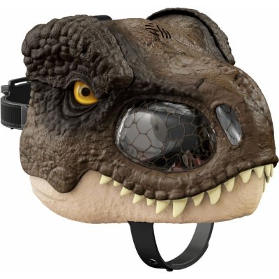 Mattel Jurský svět T Rex maska na obličej se zvuky – Zboží Mobilmania