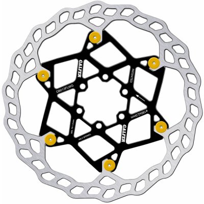 Galfer Floating Disc Wave 180 mm × 2,0 mm gold pins 180 MM × 2,0 MM 24/25 – Zboží Dáma